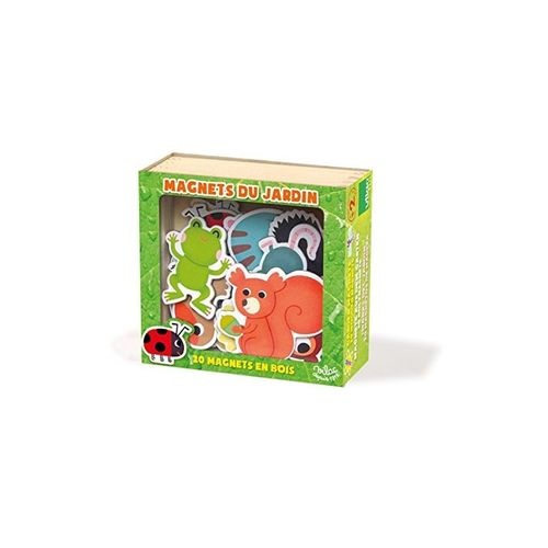 Magnets Du Jardin - 15 X 14 X 6 Cm - Bois