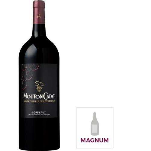 Magnum Mouton Cadet 2018 Baron Philippe De Rothschild Bordeaux - Vin Rouge De Bordeaux