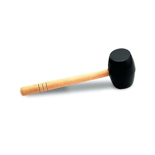 Maillet Caoutchouc Rubi Plat - Noir - 750 Gr