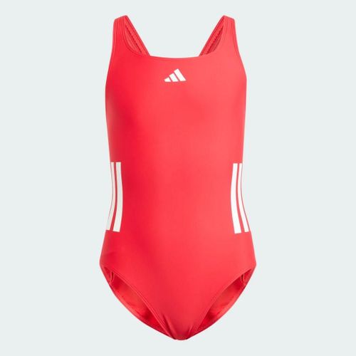 Maillot De Bain 3 Bandes Dos En C Enfants Adidas Performance Kqx25 - 7-8 Ans