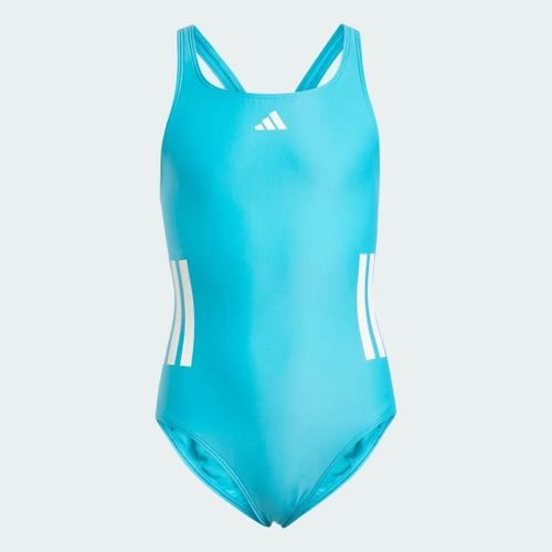 Maillot De Bain 3 Bandes Dos En C Enfants Adidas Performance Kqx28 - 13-14 Ans