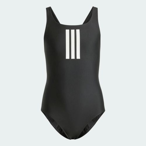 Maillot De Bain 3 Bandes Enfants Adidas Performance Ktj40 - 5-6a