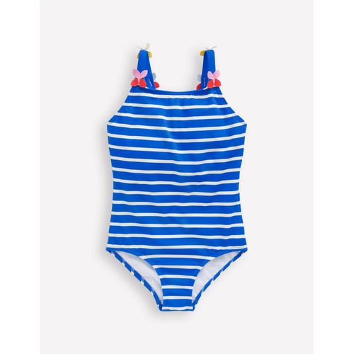 Maillot De Bain Avec Bretelles  Appliqu-Papillon Ray Bleu Galerie