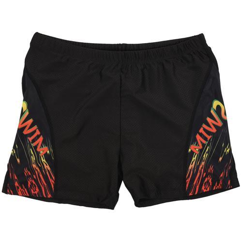 Maillot De Bain Boxer Shorts Beach Shorts Wearable Maillot De Bain  Schage Noir Avec Rouge 5xl-Code