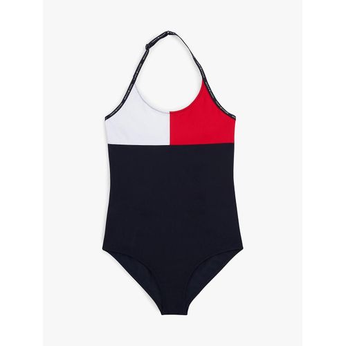 Maillot De Bain Dos Nu  Drapeau Hilfiger One Piece/Navy Blue - 12-14 Ans
