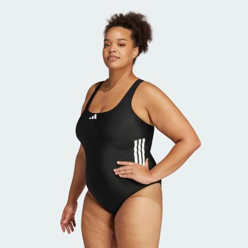 Maillot De Bain Graphique 3 Bandes Dos En C (Grandes Tailles) Adidas Performance Kqx36 - Xl