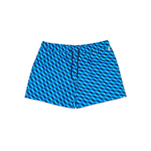 Men's Swim Shorts: Filled Optic Pattern | Happy Socks
