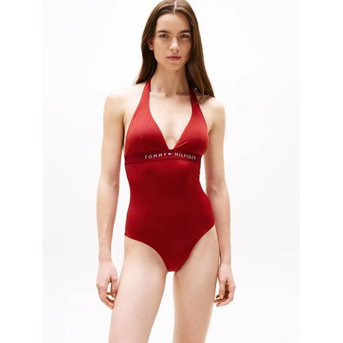 Maillot De Bain Original  Dos Nu Plongeant Halter One Piece (Ext Sizes)/Regatta Red - M