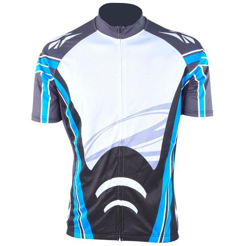 Maillot De Cyclisme D'ete A Manches Courtes Pour Homme, Absorbant La Transpiration, Vetements De Sport, Taille 2xl