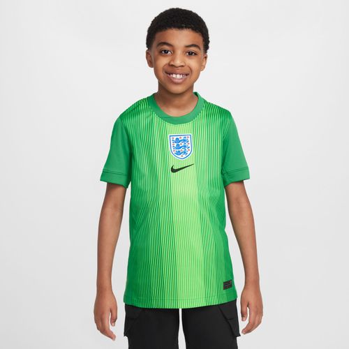 Maillot De Foot  Manches Courtes Replica Nike Dri-Fit Angleterre 2025/26 Stadium Gardien De But Pour Ado - Vert