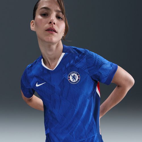 Maillot De Foot Authentic Nike Dri-Fit Adv Chelsea Fc 2025/26 Match Domicile Pour Femme - Bleu - L (Fr 46-48)