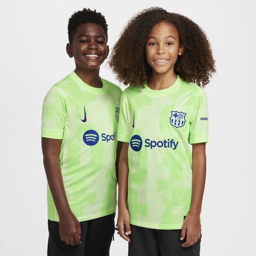 Maillot De Foot Replica Nike Dri-Fit Fc Barcelona 2024/25 Stadium 3e Tenue Pour Ado - Jaune - Xs