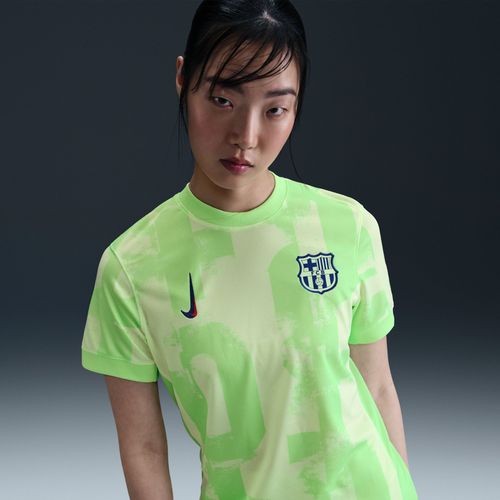 Maillot De Foot Replica Nike Dri-Fit Fc Barcelona 2024/25 Stadium 3e Tenue Pour Femme - Jaune - S (Fr 38-40)