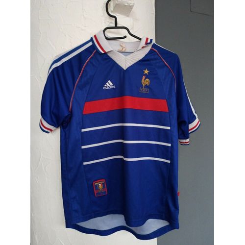 Maillot équipe de France coupe du monde 1998 FFF 98 shirt Rakuten Maillot équipe de France coupe du monde 1998 FFF 98 shirt Rakuten