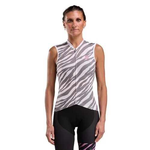 Maillot Femme Ekoi Perf Zebra Sans Manches Beige