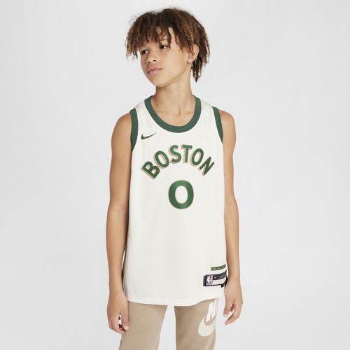 Maillot Nike Dri-Fit Nba Swingman Jayson Tatum Boston Celtics City Edition 2023/24 Pour Ado - Blanc - S