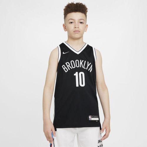 Maillot Nike Nba Swingman Brooklyn Nets Icon Edition 2021/22 Pour Enfant Plus g - Noir - L