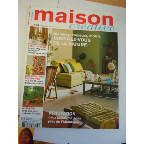 Maison Crative N 33 Juin-Juillet 2006