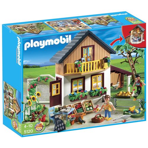 Playmobil 5120 - Maison Des Fermiers Et March