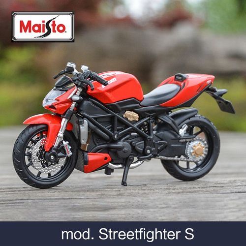 Maisto  Modle De Moto Ducati Panigale V4s Bose 1199 Jouet De Collection Vhicule  Absorption De Court-Circuit Hors Route Voiture 1:18