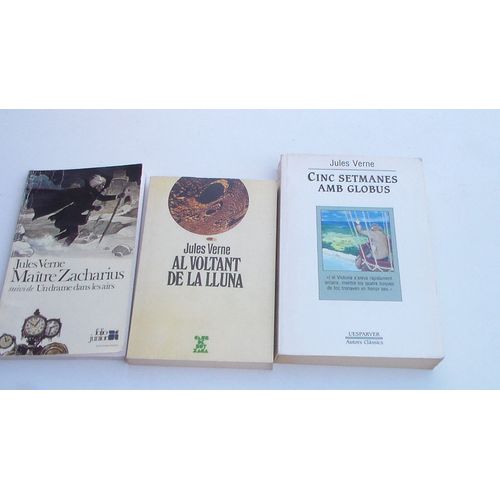 Maitre Zacharius   de Jules VERNE  Format Poche 