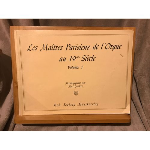 Matres Parisiens De L'orgue Au Xixe Sicle Vol. 1 Partition Lueders Rob Forberg