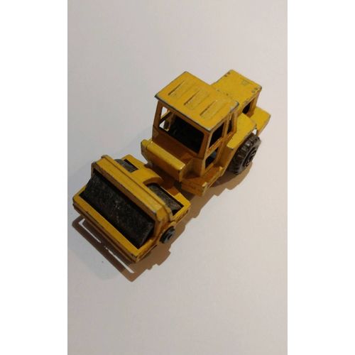 Majorette rouleau de chantier jaune - vehicules-radiocommandes-miniatures | Rakuten