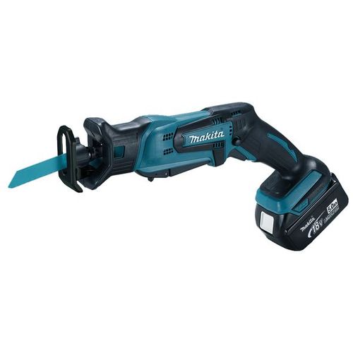 Makita Djr183rtj Scie Sabre  Batteries 18v Li-Ion Set (2x Batterie 5,0ah) Dans Makpac - Changement Rapide