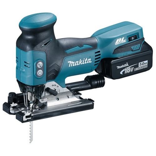 Makita - Scie Sauteuse  Batterie 18v Li-Ion 5ah 26mm + Coffret Mak-Pac - Djv181rtj