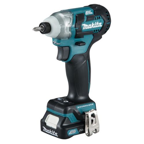 Makita Td111dsaj Visseuse  Chocs  Batterie 10,8v Li-Ion (2x Batterie 2.0ah) Dans Makpac - 135nm