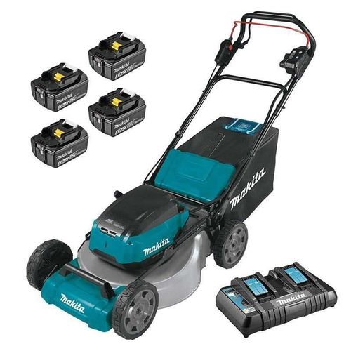 Tondeuse Auto-Tracte Makita Dlm532pt4 36v (2x18v) Li-Ion (4x5,0ah)