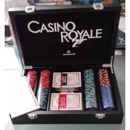 Malette De Poker Cartamundi Casino Royale 007