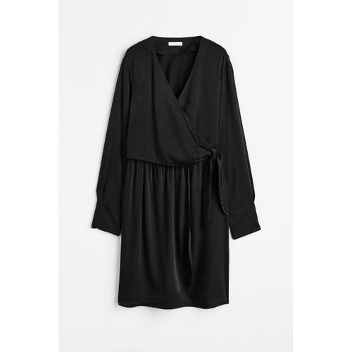 Mama Robe D'allaitement Croise - Noir