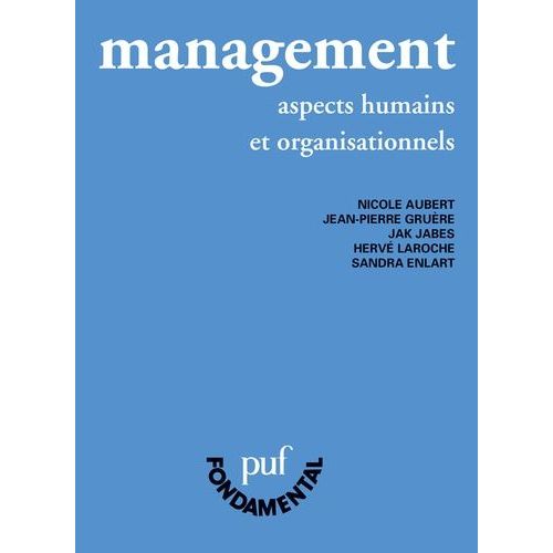 Management - Aspects Humains Et Organisationnels    Format Broch 