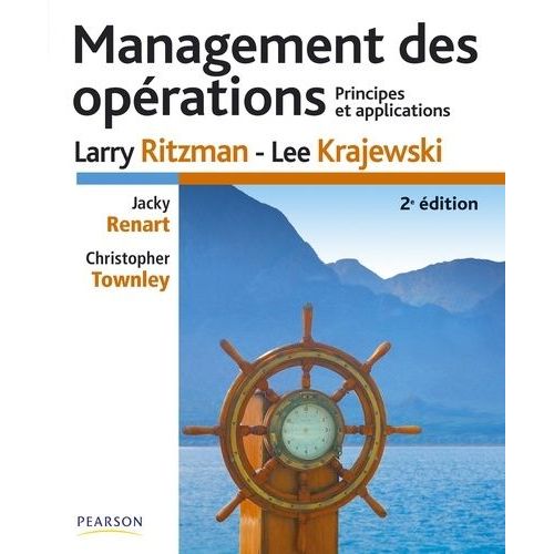 Management Des Oprations - Principes Et Applications   de Ritzman Larry  Format Broch 