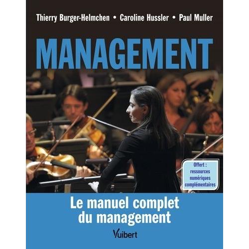 Management   de Burger-Helmchen Thierry  Format Beau livre 