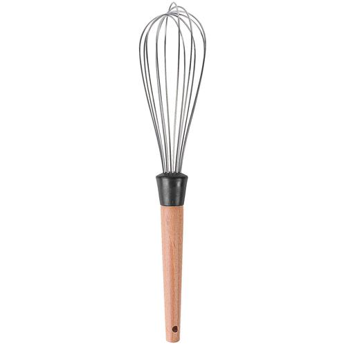 Manche En Bois Ustensiles De Cuisine En Silicone Ensemble De 13 Pieces Baril De Rangement Poele Antiadhsive Outils De Cuisine Spatule De Cuisson, Fouet A Oufs - Noir