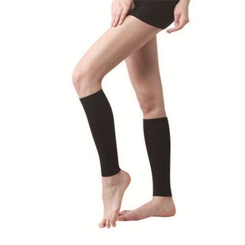 Manchon De Compression De Mollet Pour Hommes Et Femmes, Chaussettes De Compression Sans Pied, Adaptes  L'attelle De Tibia, Soulagement De La Douleur De La Jambe, Course  Pied