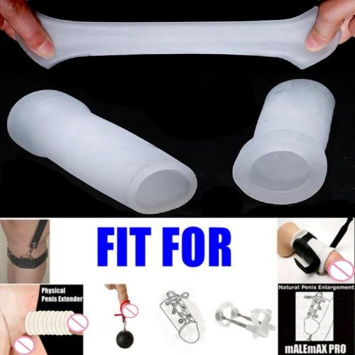 Manchon De Gland En Silicone, 7 Tailles Au Choix, Extension De Civire De Pnis, Cintre, Pompe D'agrandissement De Remplacement Type B Size 2xl