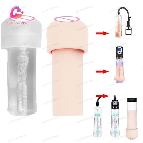 Manchon De Pompe  Pnis Ultime Pour Hommes : Housse De Remplacement Vaginale Raliste Pour Des Performances Amliores  rections Plus Fortes Et Plus Grandes China Penis Pump Sleeve