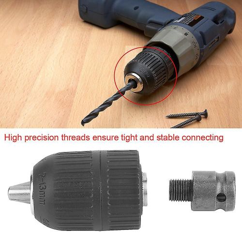 Mandrin De Perceuse Sans Cl 2-13 Mm, Filetage 1/2