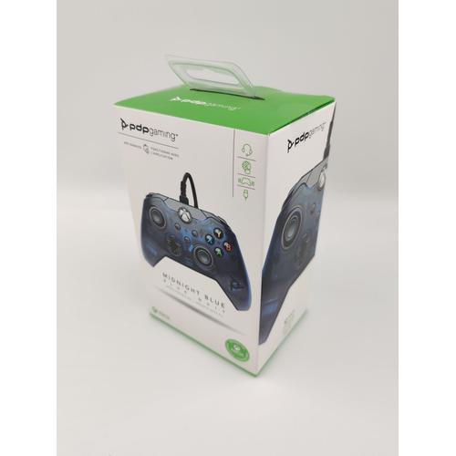 Manette Avec Fil Midnight Blue (Bleu Nuit) Xbox One Et Xbox X/S