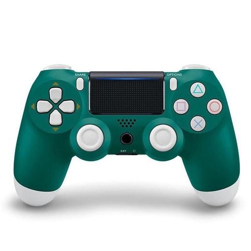 Manette De Jeu Bluetooth Sans Fil Pour Ps4-Vert,Lumineuse,Version Us Vert