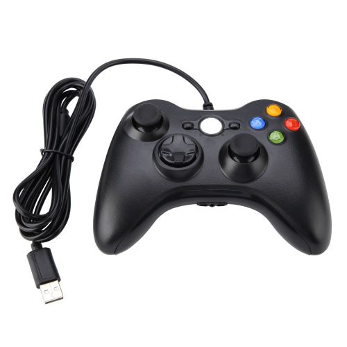 Manette De Jeu Filaire Avec Port Usb, ContrôLeur De Jeu, Joystick, PoignéE De Jeu Pour Xbox 360