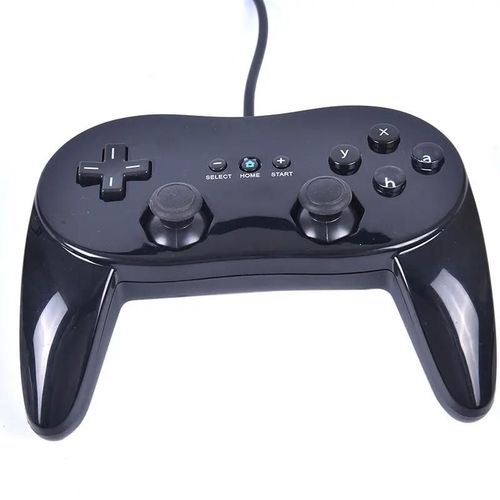 Manette De Jeu Filaire Classique Pour Ns Wii, Tlcommande De Deuxime Gnration, 1 Pice-Black