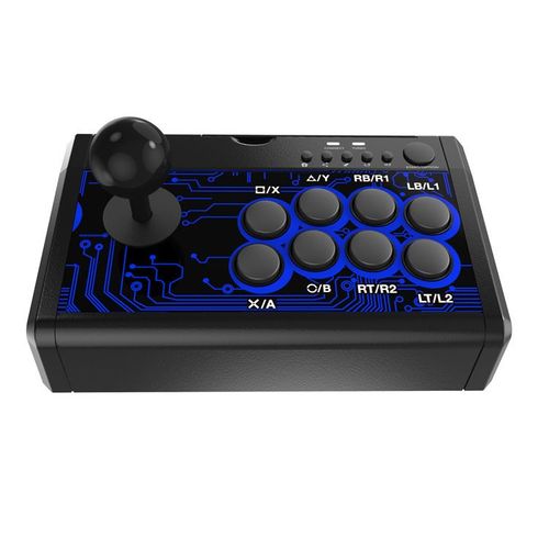 Manette De Jeu Filaire De Combat D'arcade 7 En 1 Compatible Switch/Ps4/Ps3/Xbox/Pc/Android Tp4-1886 | Accessoires Compatibles