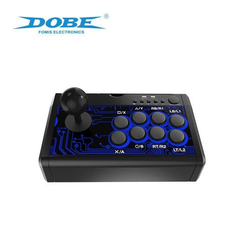 Manette De Jeu Filaire De Combat D'arcade 7 En 1 Compatible Switch/Ps4/Ps3/Xbox/Pc/Android Tp4-1886 | Accessoires Compatibles