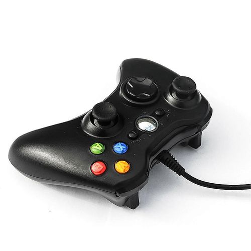 Manette De Jeu Filaire Manette De Jeu Joystick Universel Pour Android Pour Pc Portable Noir