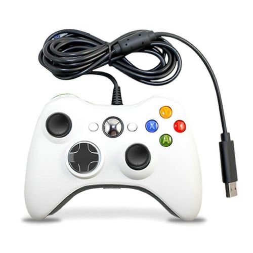 Manette De Jeu Filaire Usb Joypad Manette De Jeu Avec Trou Pour couteur Pour Systme De Jeu Pc / Xbox360 B