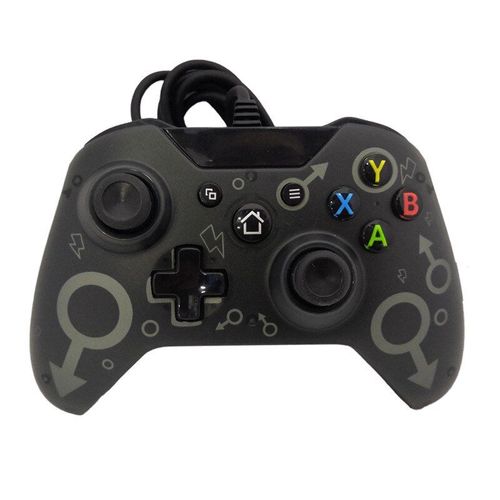 Manette De Jeu Filaire Usb Pour Xbox One Slim, Joystick Portable  Double Vibration Pour Microsoft Xbox One Slim